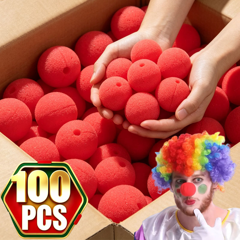 Cosplay Prop Foam - Red Clown Nose Circus Clown Nose