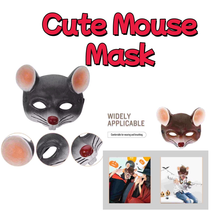 Cosplay Prop Foam - CuteCartoon Rat Animal Mask Adult Mouse