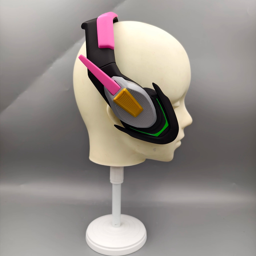 3D Printing Craft Dva Headset  - Dva Cosplay Prop ulasan dan harga