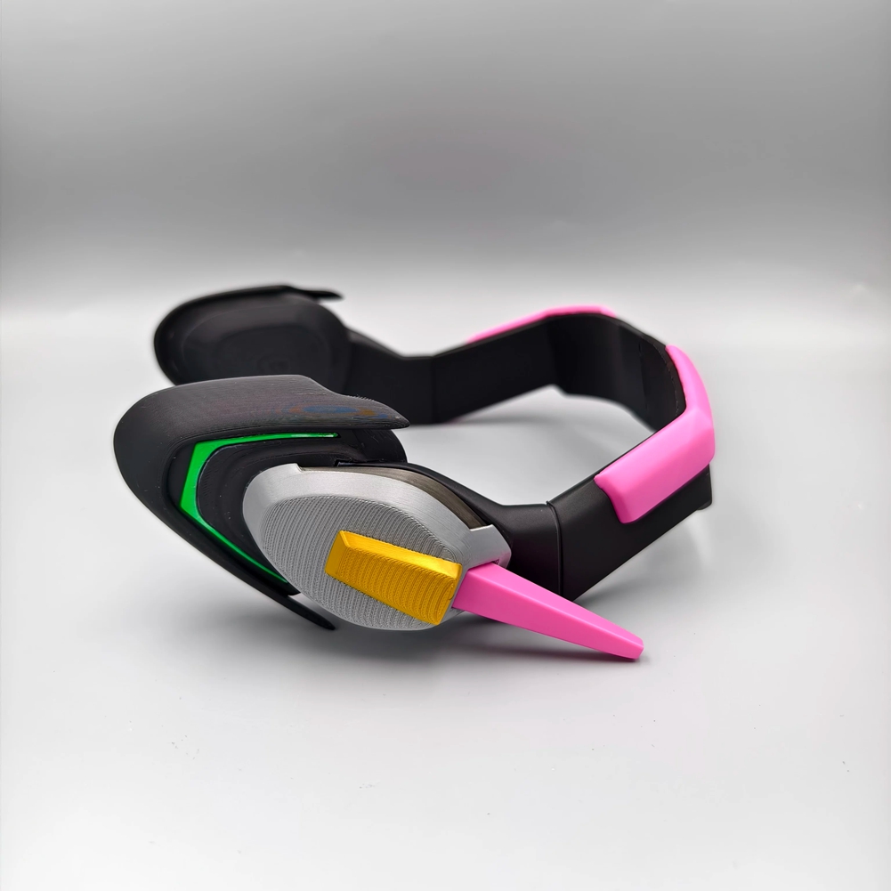 3D Printing Craft Dva Headset  - Dva Cosplay Prop ulasan dan harga