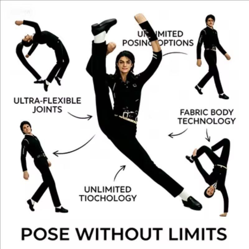 Style Michael Jackson Cosplay  - Evoker Cosplay Prop ulasan dan harga