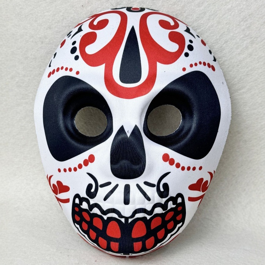 Day of the Dead Mask Colorful  - Cosplay Prop Foam ulasan dan harga