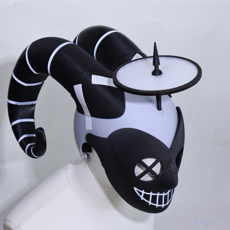 3D Printing Lute Cosplay Mask  - Cosplay Prop 3D Print Settings ulasan dan harga