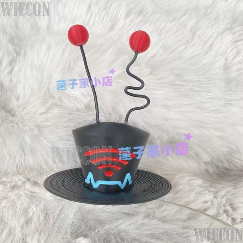 Vox Black Hat Anime Hassbin Co - Cosplay Prop 3D Print Settings ulasan dan harga