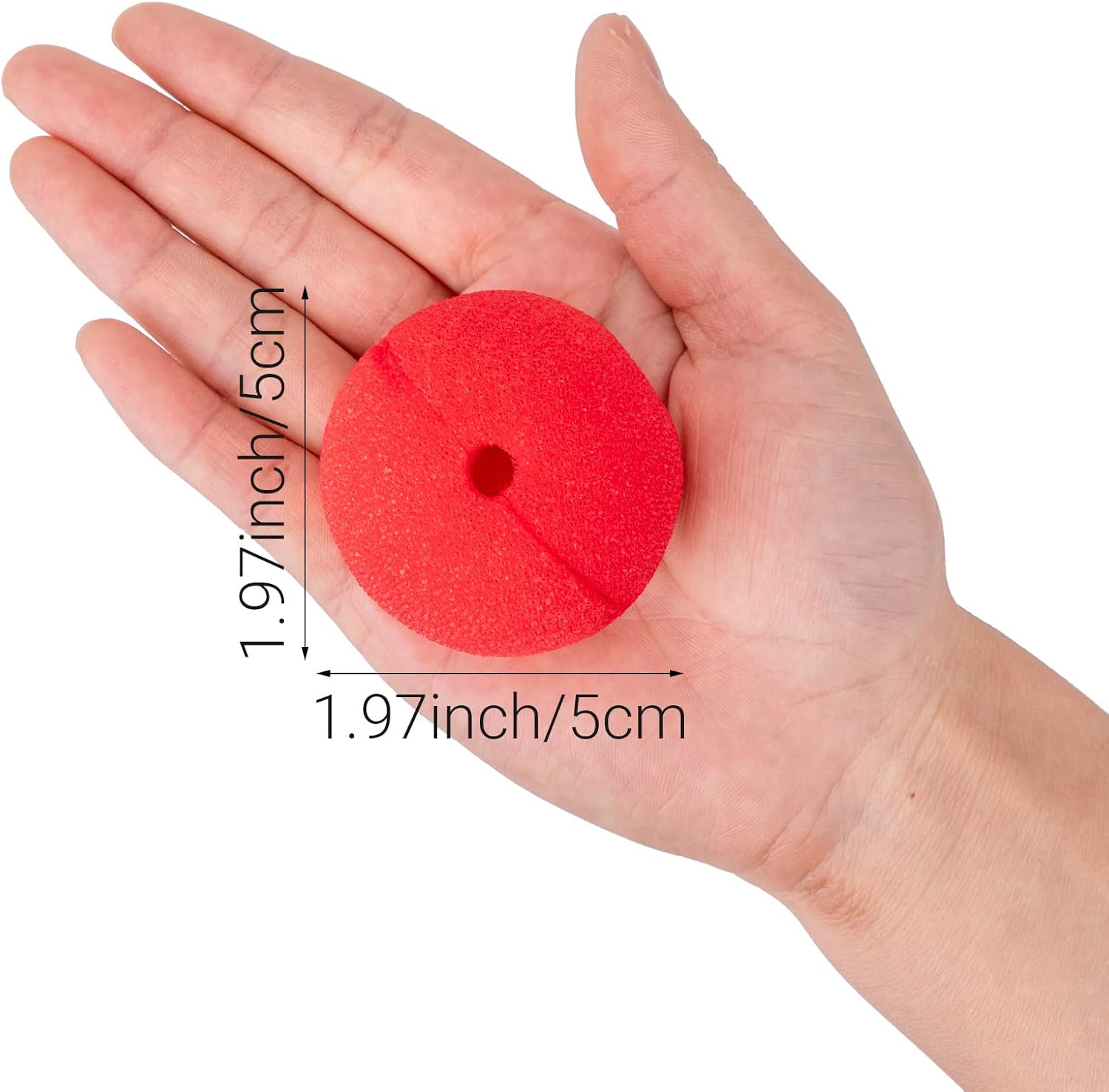 Red Clown Nose Circus Clown No - Cosplay Prop Foam ulasan dan harga