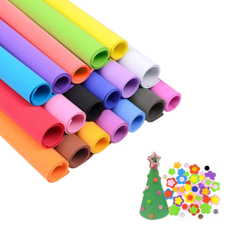 2pcs EVA Foam Sheets, Colorful - Cosplay Prop Foam ulasan dan harga