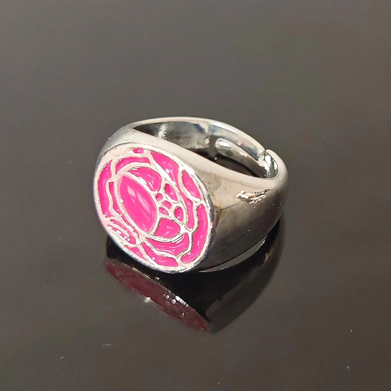 Pink Rose Ring Tenjou Utena Re - Cosplay Prop Diy ulasan dan harga