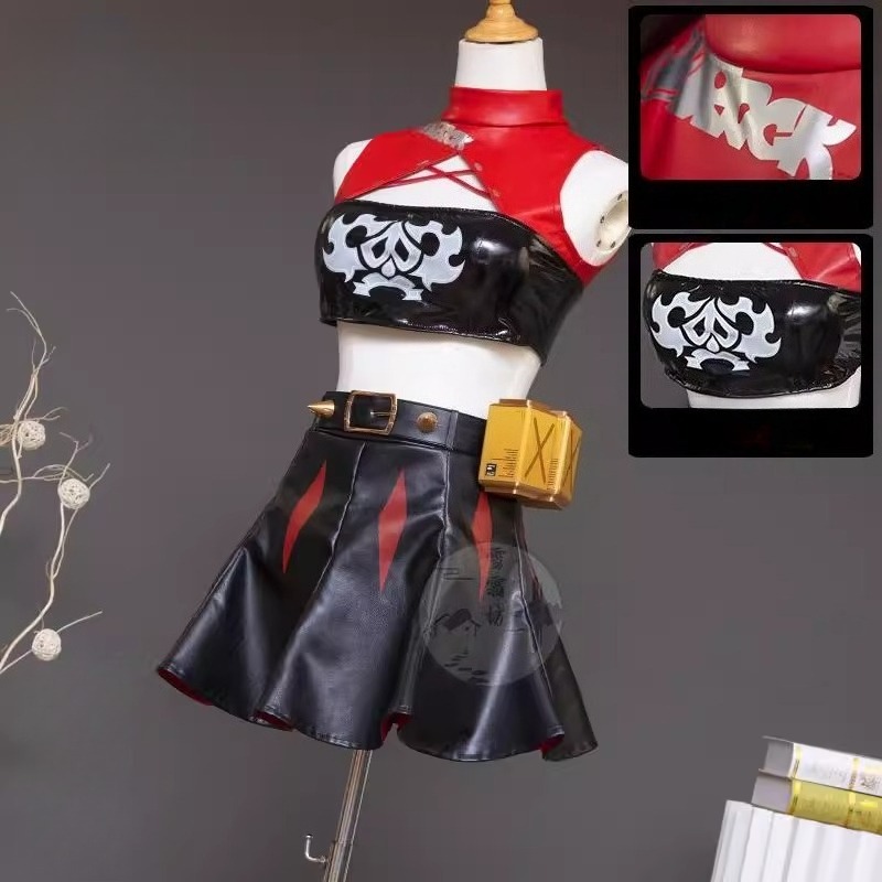 Game Zenless Zone Zero Burnice - Burnice Cosplay Prop ulasan dan harga