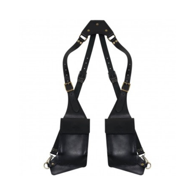 Retro Medieval Leather Shoulde - Evoker Cosplay Prop ulasan dan harga