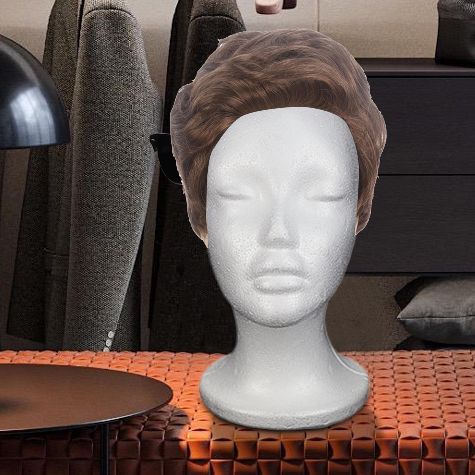 Foam Wig Head Model Mannequin  - Cosplay Prop Foam ulasan dan harga