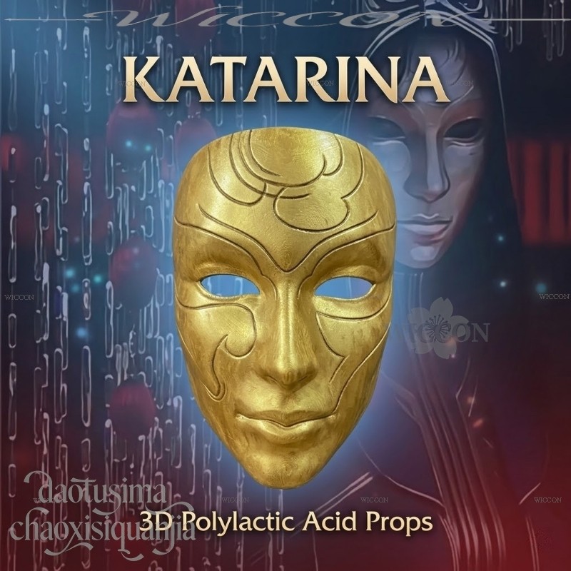 Fantasias Katarina Retro Dark  - Cosplay Prop Patterns ulasan dan harga